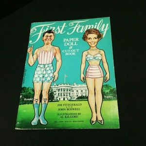 ronald reagan paper dolls